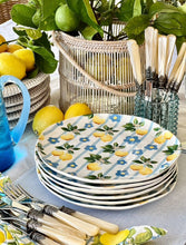 Load image into Gallery viewer, Set of 8 Frutti Tutti Lemon Plates & Set of 8 Pasta Bowls