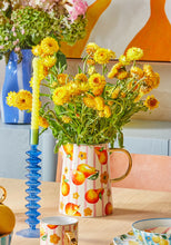 Load image into Gallery viewer, Ceramic pear jug gold