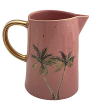 Load image into Gallery viewer, Pink Tropical Palm Jug