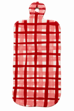 Load image into Gallery viewer, Red tartan Cheese platter - Handmade by Carla
