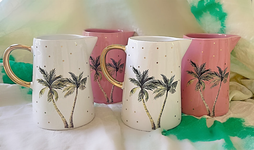 Carla Dinnage Ceramics $90 BUNDLE X 4 Medium Palm jugs