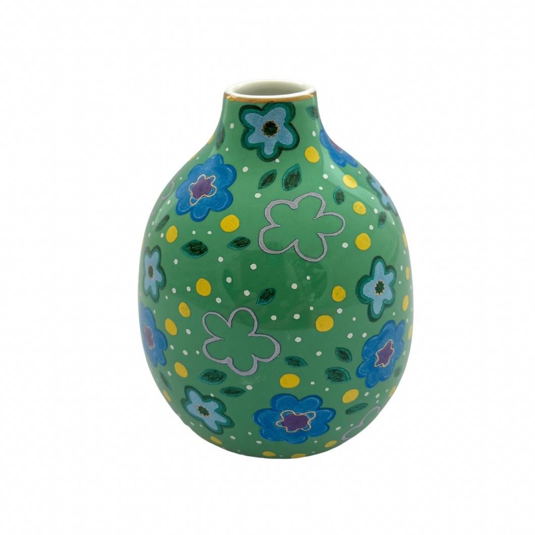 Green Small Foxy Vase