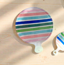 Load image into Gallery viewer, Large Hand painted Multi Colour Charcuterie board
