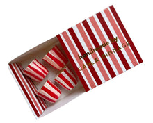 Load image into Gallery viewer, Candy Stripe shot glasses

