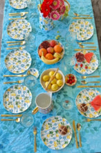 Load image into Gallery viewer, Set of 8 lemon Dinner Plates

