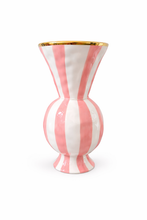 Load image into Gallery viewer, Pink Fiesta Vase Hand painted
