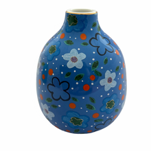 Load image into Gallery viewer, Blue Small Foxy Vase
