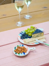 Load image into Gallery viewer, Small Hand painted multi colour Charcuterie board

