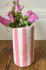 Handmade pink vase ceramic 