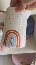 Load and play video in Gallery viewer, Hope White Rainbow Jug
