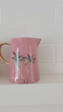 Load and play video in Gallery viewer, Mix &amp; Match Bundle x 1 white tropical palm jug x 1 pink tropical palm jug x 1 white rainbow jug x 1 pink rainbow jug
